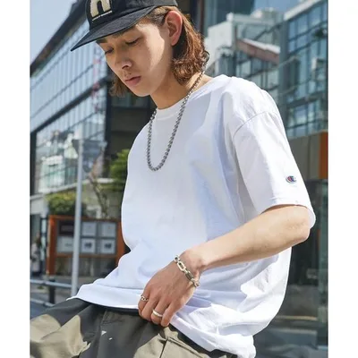 チャンピオン tシャツ Champion Authentic T-SHIRTS/ チャンピオン コットン ロゴワッペン 半袖Tシャツ メンズ レディース