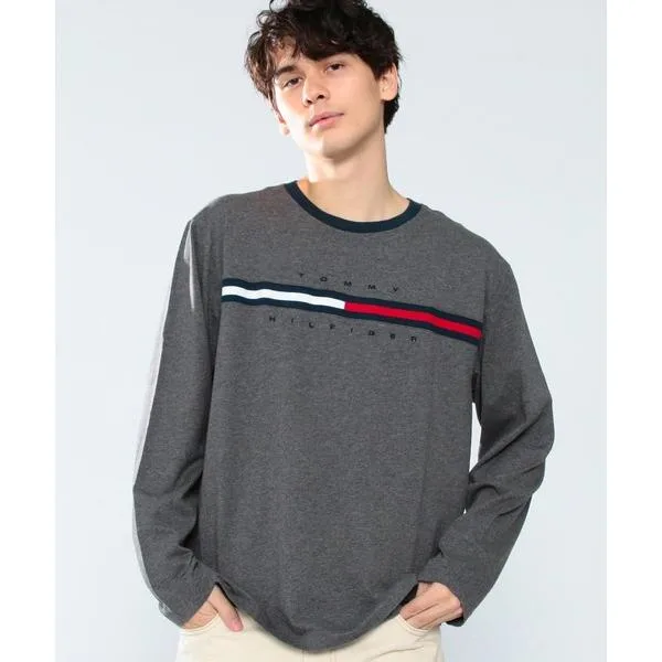 tシャツ 「オンライン限定」トミーヒルフィガーロゴロングスリーブTシャツ / TINO TEE メンズ レディース