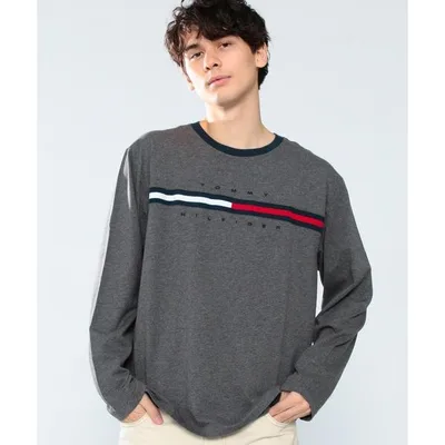 tシャツ 「オンライン限定」トミーヒルフィガーロゴロングスリーブTシャツ / TINO TEE メンズ レディース