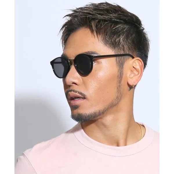 サングラス uvカット SBG ボストンサングラス サングラスケース付き メンズ レディース