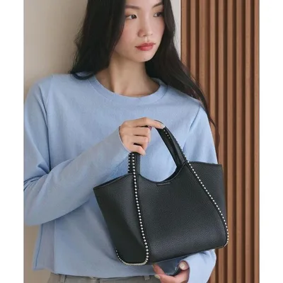 ショルダーバッグ バッグ ボールチェーン ミニトートバッグ -2WAY- レディース
