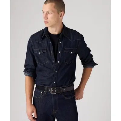 シャツ Levi's/リーバイス ウエスタンシャツ ブルー RED CAST RINSE メンズ