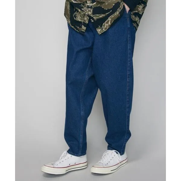 ジーンズ rehacer : Bomber Tapered Easy Denim Made in Okayama Japan / ボンバーテーパードイージーデニムメイドイン 岡山ジャパン メンズ レディース