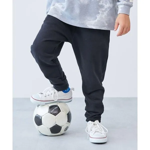 パンツ 綿100% 無地 サルエル スウェットパンツ キッズ 子供服 男の子 女の子