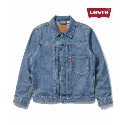 デニムジャケット gジャン Levi's/リーバイス TYPE I デニムジャケット ミディアムインディゴSTONEWASH メンズ