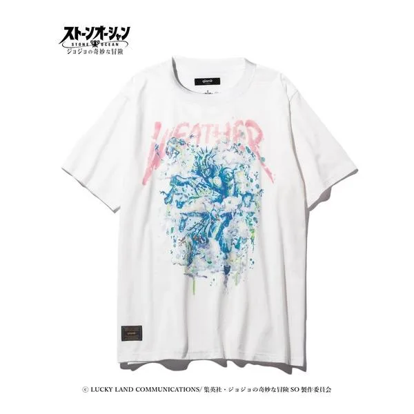tシャツ Weather・R T / ウェザー・R T 「ジョジョの奇妙な冒険コラボレーションアイテム」 メンズ