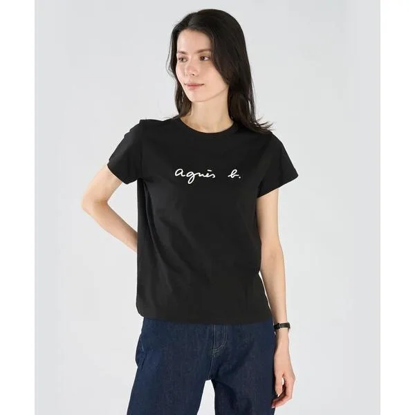 tシャツ 半袖 ロゴプリント コットン 半袖Tシャツ ”Brando レディース