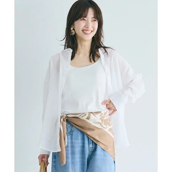 ブラウス シャツ 夏 \SNSで話題!!/大人気!!ガーゼシャツ「西山茉希様着用」 レディース