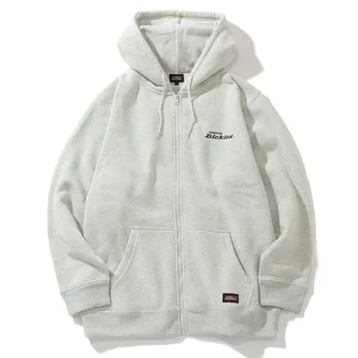 パーカー 裏起毛 「GENUINE DICKIES/ジェニュインディッキーズ」裏起毛 ワンポイントロゴ ジップアップパーカー メンズ レディース