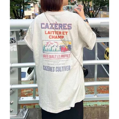 tシャツ 半袖 「WEB限定」スーベニアアソートバックプリントTシャツ「ユニセックス」 レディース メンズ