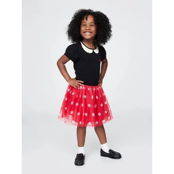 ワンピース babyGap ディズニー ミニーマウス チュールワンピース キッズ 子供服 女の子