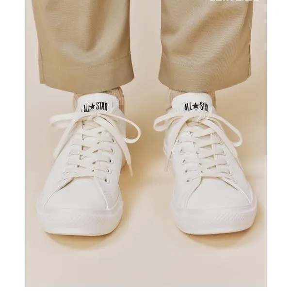 撥水 コンバース オールスター スニーカー converse コンバース AS LIGHT WR SL OX オールスター ライト WR SL OX 31311471 ABC-MART限定 *MISTY WHITE