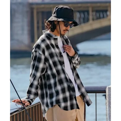シャツ マルチファンクショナルファブリック ビッグシルエット アソートレギュラーカラー長袖シャツ「THE CRAFT CREW PRODUCTS」 メンズ レディース