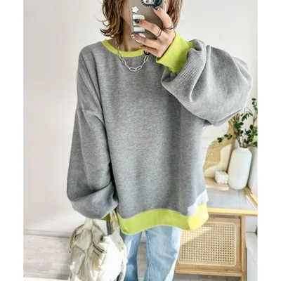 tシャツ 「emaさんコラボ」ワッフルトップス レディース