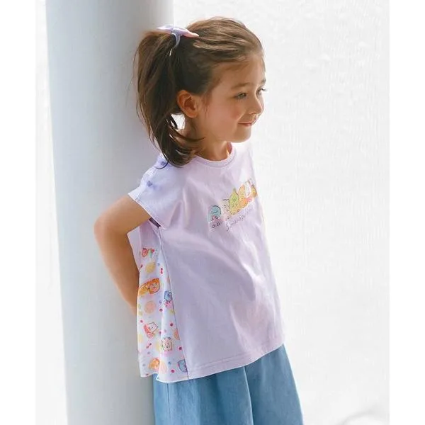 tシャツ 「すみっコぐらし」バックシャンTシャツ キッズ 子供服 女の子