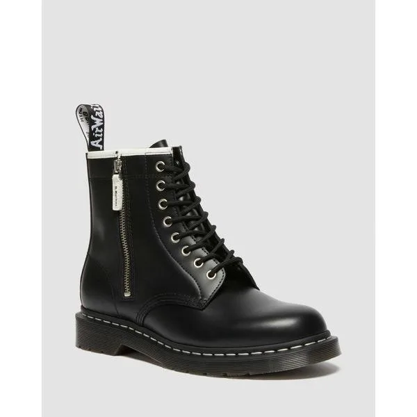 ショート ブーツ Dr. Martens/ドクターマーチン 1460 ZIPPED HDW 8 ホール ブーツ32200001 レディース メンズ