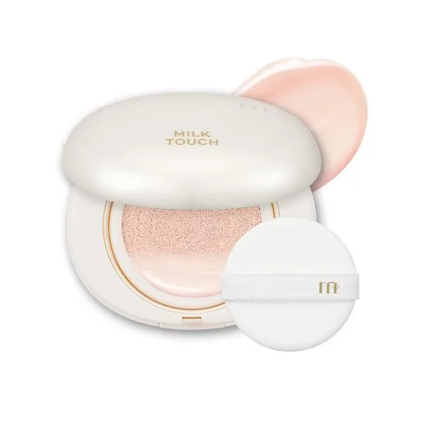 クッションファンデ ファンデーション ミルクタッチ milk touch 「全4色」 オールデイスキンフィットパールグロウクッション