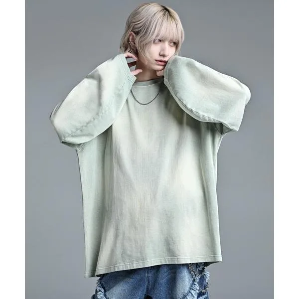 tシャツ extra quality wide sleeve (over size) long-T / エクストラクオリティワイドスリーブ(オーバーサイズ)ロンT メンズ レディース