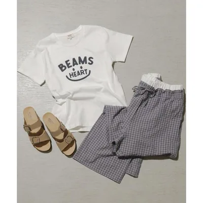 tシャツ 半袖 スマイルロゴ Tシャツ(M〜L) レディース