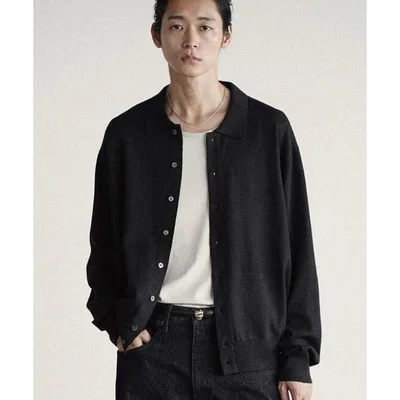 シャツ T/C BASIC KNIT SHIRT CARDIGAN メンズ レディース