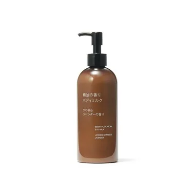 ボディクリーム 精油の香り ボディミルク ひのき&ラベンダーの香り 300mL