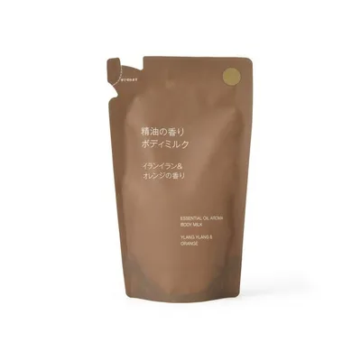 ボディクリーム 精油の香り ボディミルク イランイラン&オレンジの香り(詰替用) 270mL