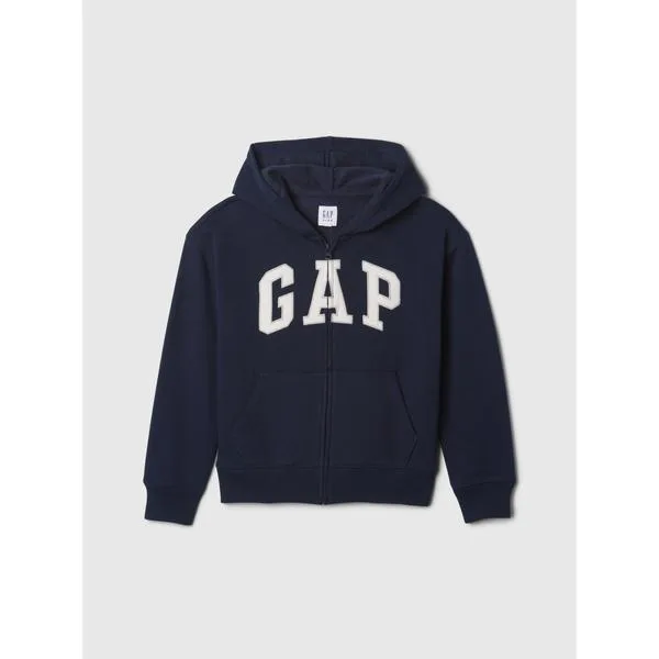 パーカー リラックス GAPロゴ ジップアップパーカー (キッズ) キッズ 子供服 男の子 女の子