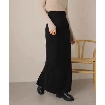 ロング スカート tuck long tight skirt/タック ロング タイト スカート