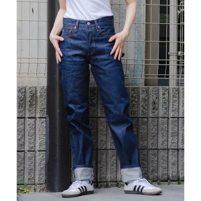 ジーンズ デニム デニムパンツ Levi's/リーバイス 501(R) ジーンズ セルビッチ ダークインディゴ レディース