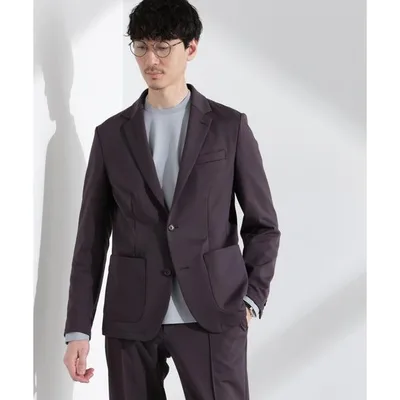 ジャケット テーラードジャケット 「N JACKET BASIC」TEXBRID(R)ポンチストレッチジャケット(セットアップ可) メンズ