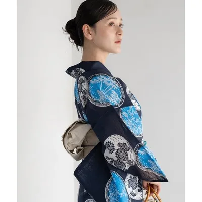 浴衣 こだわり浴衣5点セット乱絽 レディース
