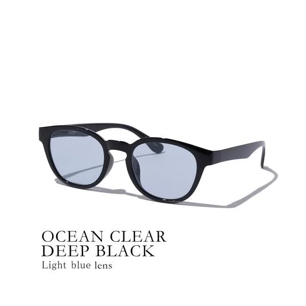 サングラス 「jugaad14」OCEAN CLEAR deep black レディース メンズ