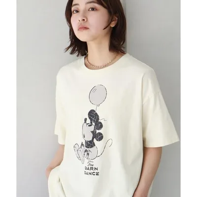 tシャツ 「Disney/ディズニー」アートワークデザイン ヴィンテージ風 半袖 Tシャツ メンズ レディース