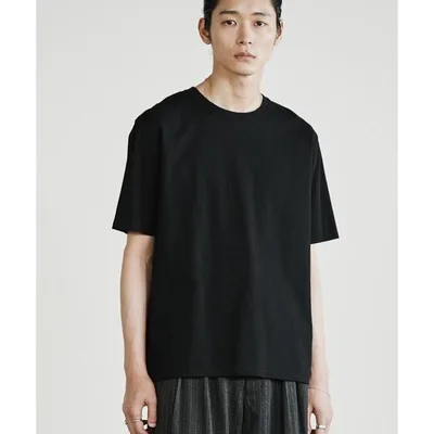 tシャツ EXTRA FINE COTTON BASIC TEE -SLIM CROPPED FIT-(V-NECK / CREW-NECK) メンズ レディース