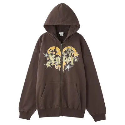 パーカー TRIBAL HEART ZIP UP SWEAT HOODIE レディース メンズ