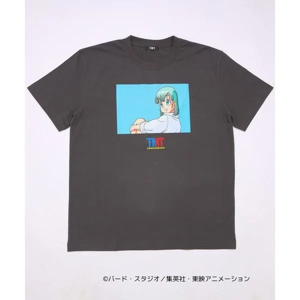 tシャツ 「TMT×ドラゴンボール」 コットンTシャツ(ブルマ(1)) メンズ