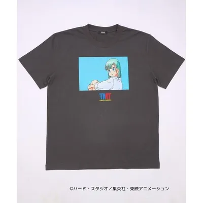 tシャツ 「TMT×ドラゴンボール」 コットンTシャツ(ブルマ(1)) メンズ