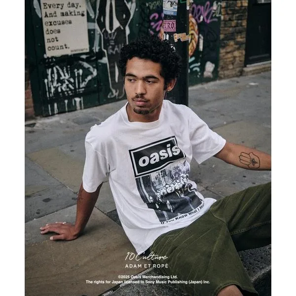 tシャツ 「oasis 10Culture / ADAM ET ROPE'」Artwork design TSH メンズ レディース
