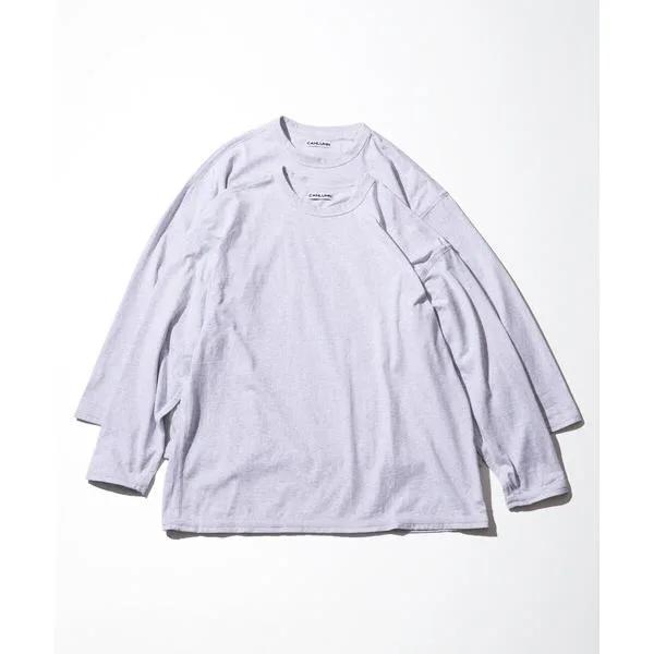 tシャツ CAHLUMN/カウラム 2-Pack Reversible Long Sleeve Tee “REGULAR FIT”/2パック リバーシブル ロングスリーブ Tシャツ レギュラーフィット メンズ