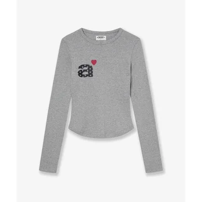 tシャツ DOT SMALL LETTER L/S レディース メンズ