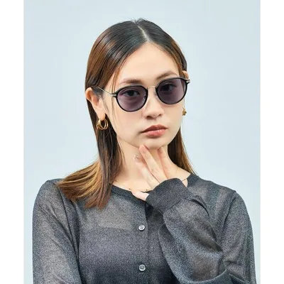 サングラス 「WEB限定」Zoff|UNITED ARROWS|ボストン型 調光サングラス|紫外線で色が変わる 紫外線対策 UVカット ユニセックス ユナイテッドアローズ