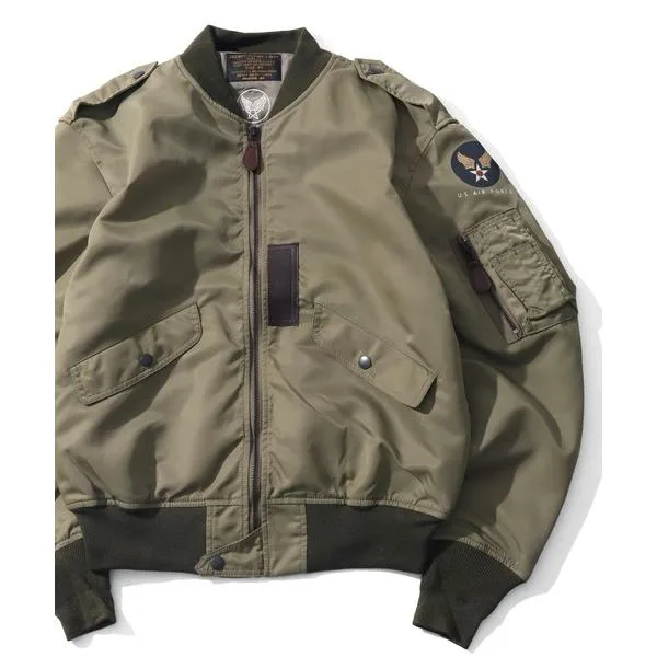 ブルゾン アウター 「HOUSTON/ヒューストン」L-2 FLIGHT JACKET / フライトジャケット メンズ レディース