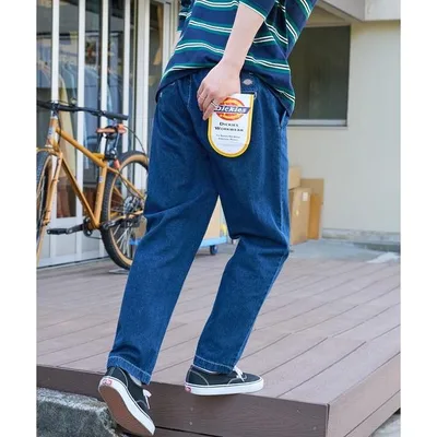 ジーンズ 「Dickies」TCツイル/デニム テーパード メンズ
