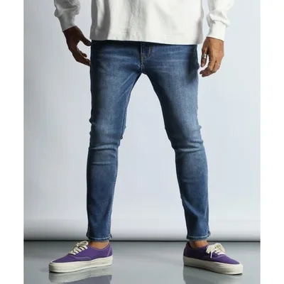 ジーンズ STANDARD SLIM JEANS ”UW”:DUFFER定番 ユーズドウォッシ スキニーデニム スリムジーンズ メンズ