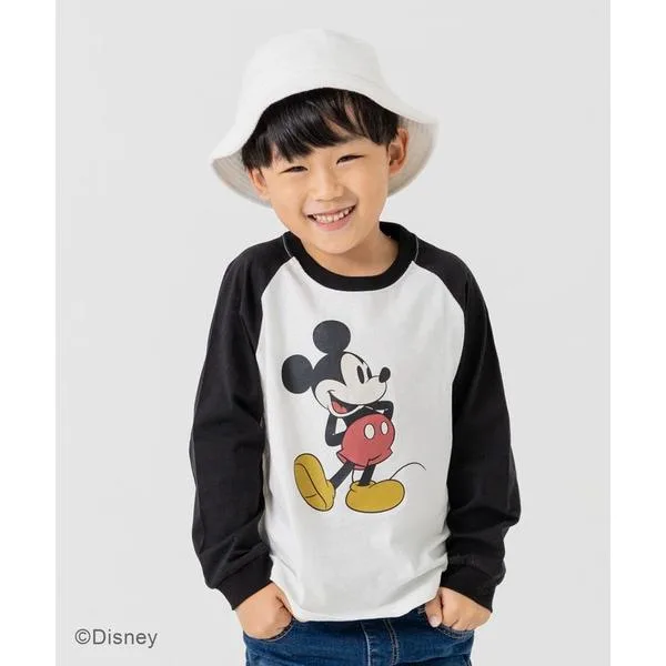 tシャツ 「ディズニー」ミッキーマウス/長袖Tシャツ キッズ 子供服 男の子 女の子