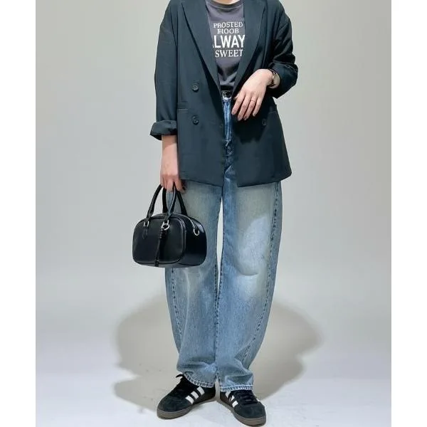 ワイドパンツ ジーンズ デニム デニムパンツ Levi's 「CINCH」バレルジーンズ レディース