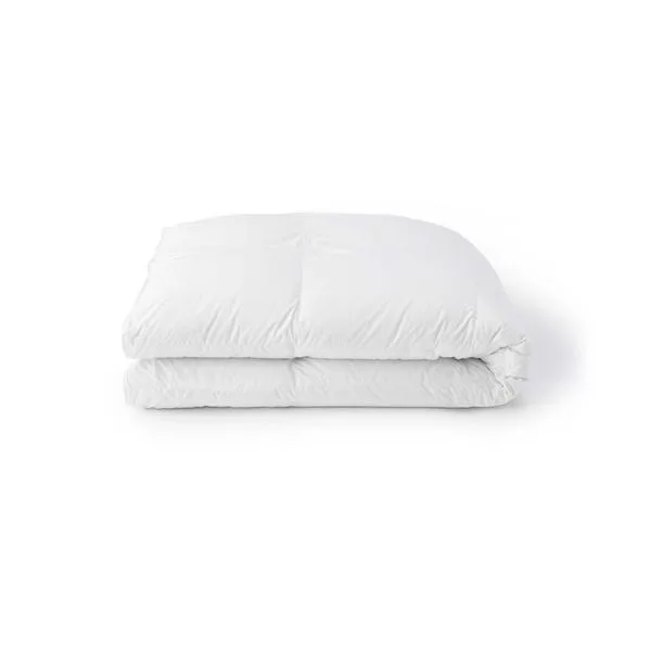 ベッド 寝具 防ダニ 羽毛掛ふとん・中厚手/S 150×210cm