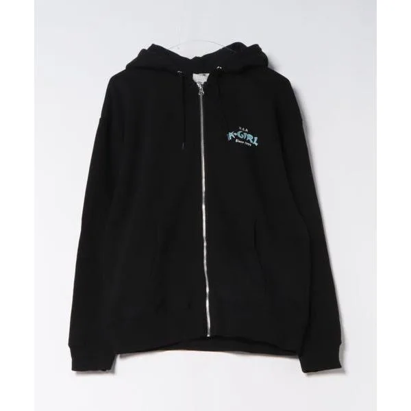 パーカー X-GIRL/エックスガール ARCH LOGO ZIP UP HOODIE パーカー 105253012022 レディース