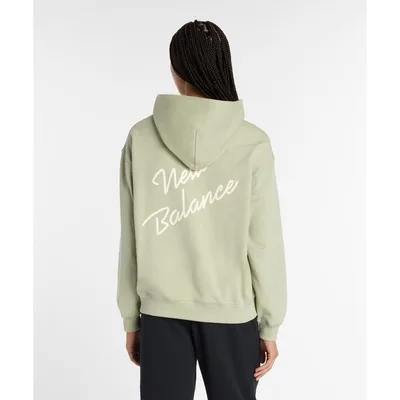 ニューバランス パーカー Athletics Script フーディ レディース
