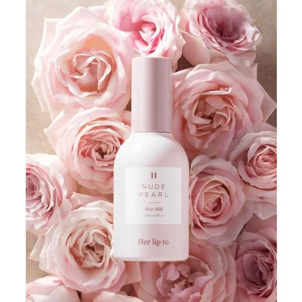 ヘアオイル RICH ESSENCE HAIR MILK - NUDE PEARL -